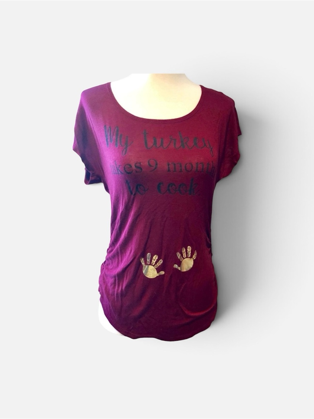 [Occasion Maternity] ‘Thanksgiving Turkey’ Shirt